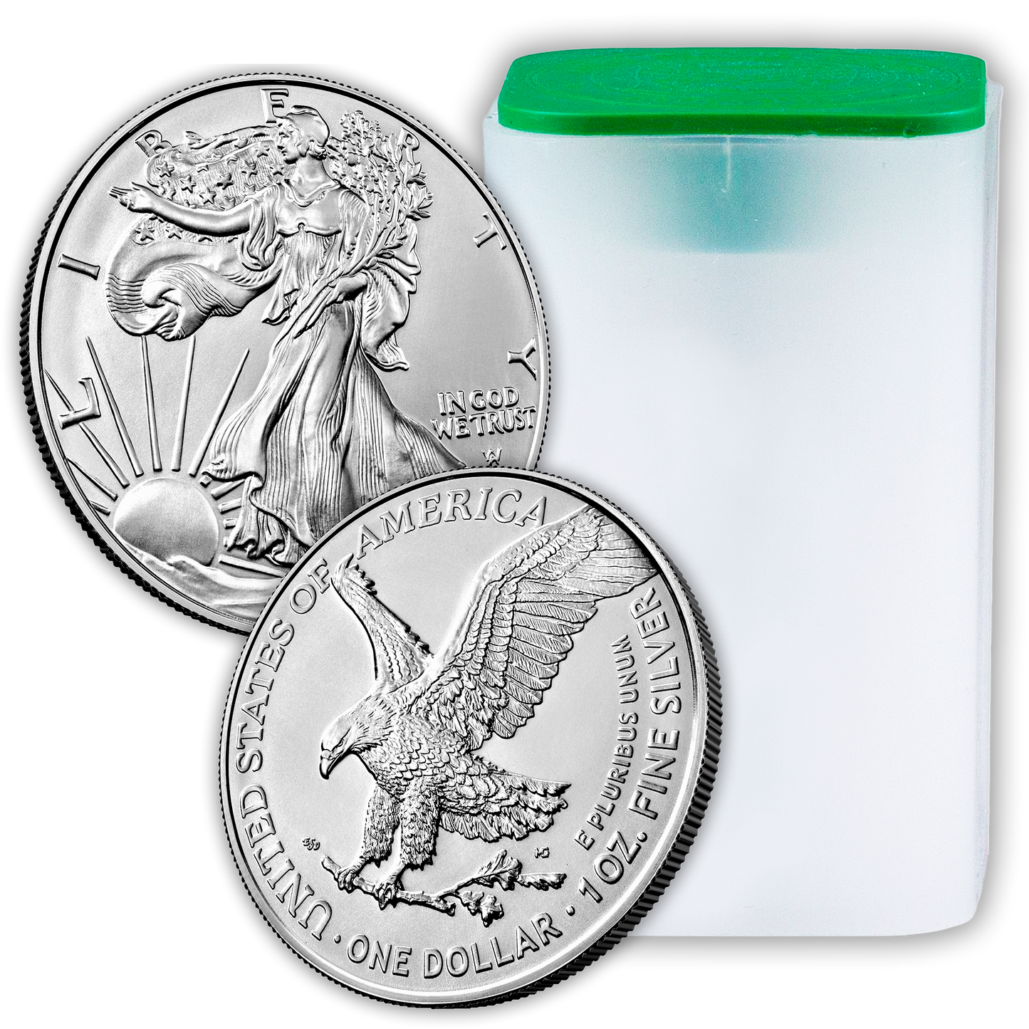 2022 Silver Eagle - Roll of 20 - Brilliant Uncirculated