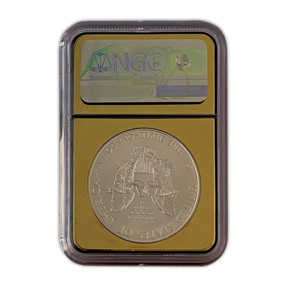 2021 Silver Eagle Type 1 First Day of Issue NGC MS 70