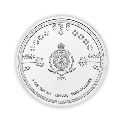 2021 Sonic the Hedgehog  - 30th Anniversary - 1 Oz Silver Bullion