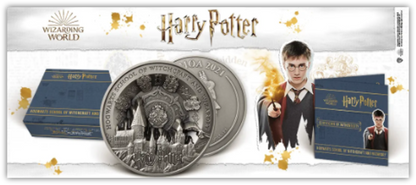 2021 Harry Potter Hogwarts Castle - Samoa - 1 Kg Silver Antiqued