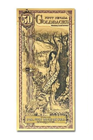 50 Nevada Goldback