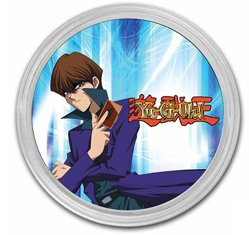 2022 1oz Niue YuGiOh Seto/Blue Eye Dragon .999 Silver Set