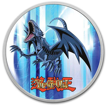 2022 1oz Niue YuGiOh Seto/Blue Eye Dragon .999 Silver Set