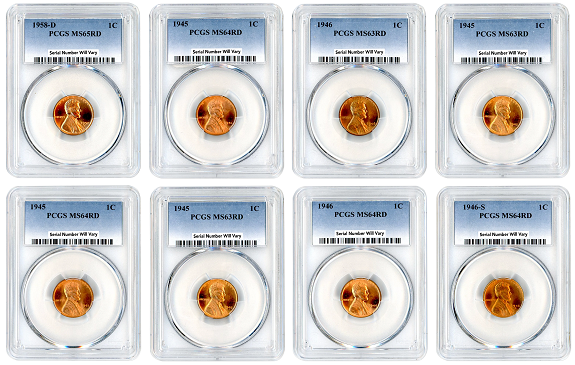 Lincoln Wheat Cent MS Certified Grab Bag
