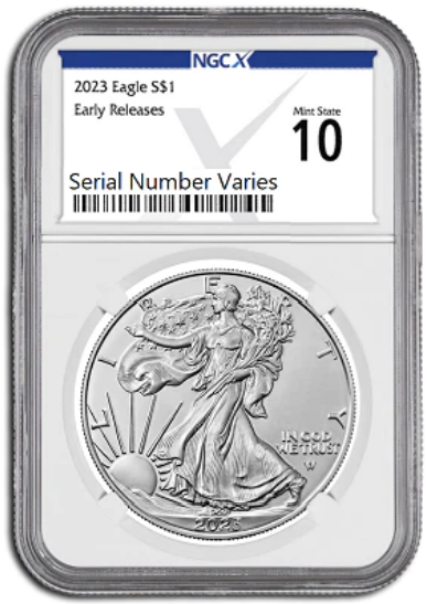 2023 Silver Eagle - NGCX MS10 Early Releases