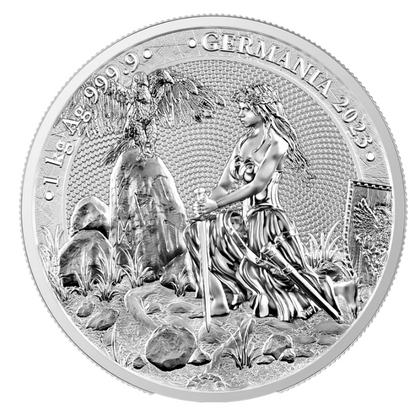 2023 1 Kilo Germania Silver - Brilliant Uncirculated