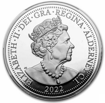 2022 2 oz Alderney Four Graces Silver
