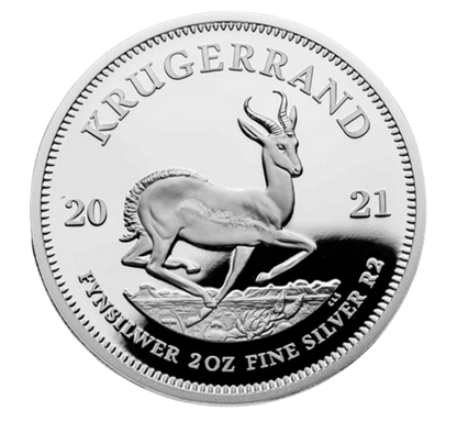 2021 2oz South Africa Silver Krugerrand Proof