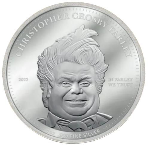 2022 1 oz Chris Farley Silver
