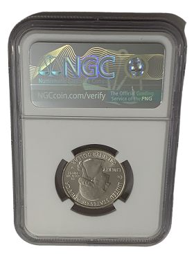 2020 W V75 Weir Farms Quarter Dollar West Point - NGC MS65