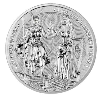2023 1 oz Germania Allegories Galia & Germania Brilliant Uncirculated