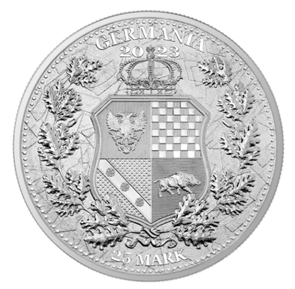 2023 5 oz Germania Allegories Galia & Germania Brilliant Uncirculated