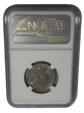 2020 W V75 Salt River Bay Quarter Dollar West Point - NGC MS66