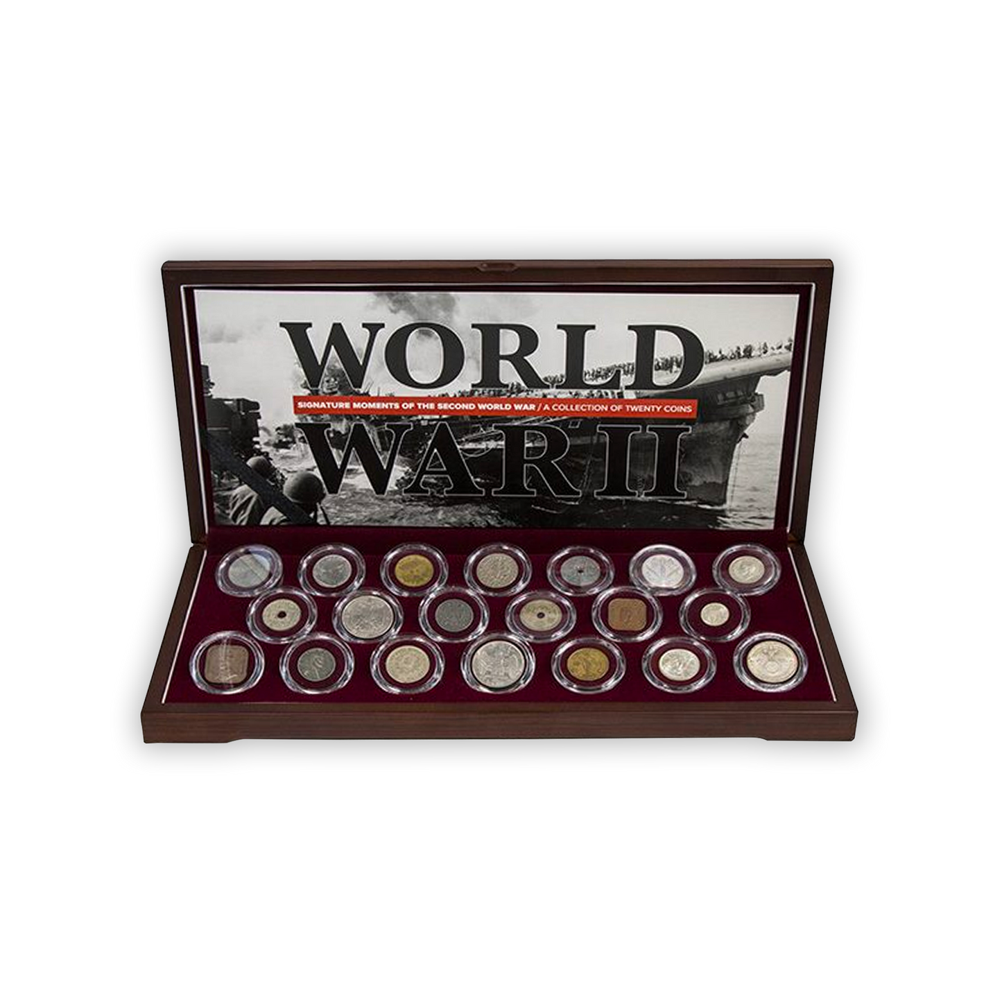 Signature Moments of the Second World War: A collection of 20 coins