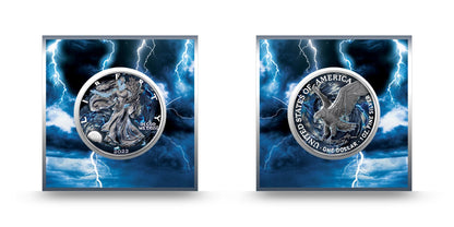 2022 Storm Silver Eagle II 1 Oz Silver - Icon Mint Special Edition