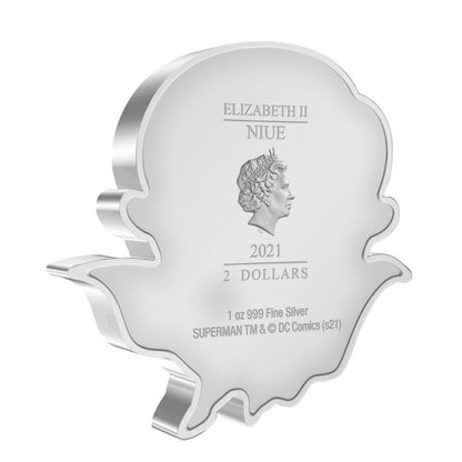 2021 Superman Chibi Collection 1 oz Silver Coin - New Zealand Mint