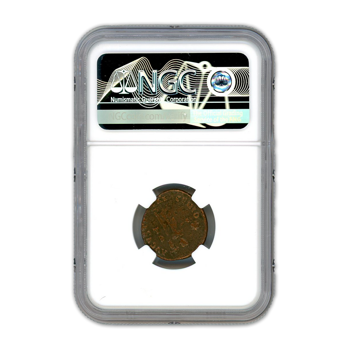 Ancient Roman Bronze Coin - Maximinus II- Historic Coinage Reform-  NGC Certified