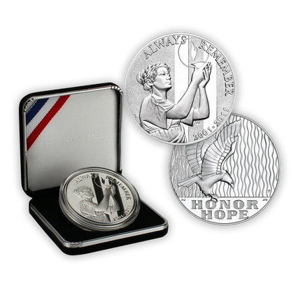 2011-P 9/11 National Medal Proof - Original Government Packaging
