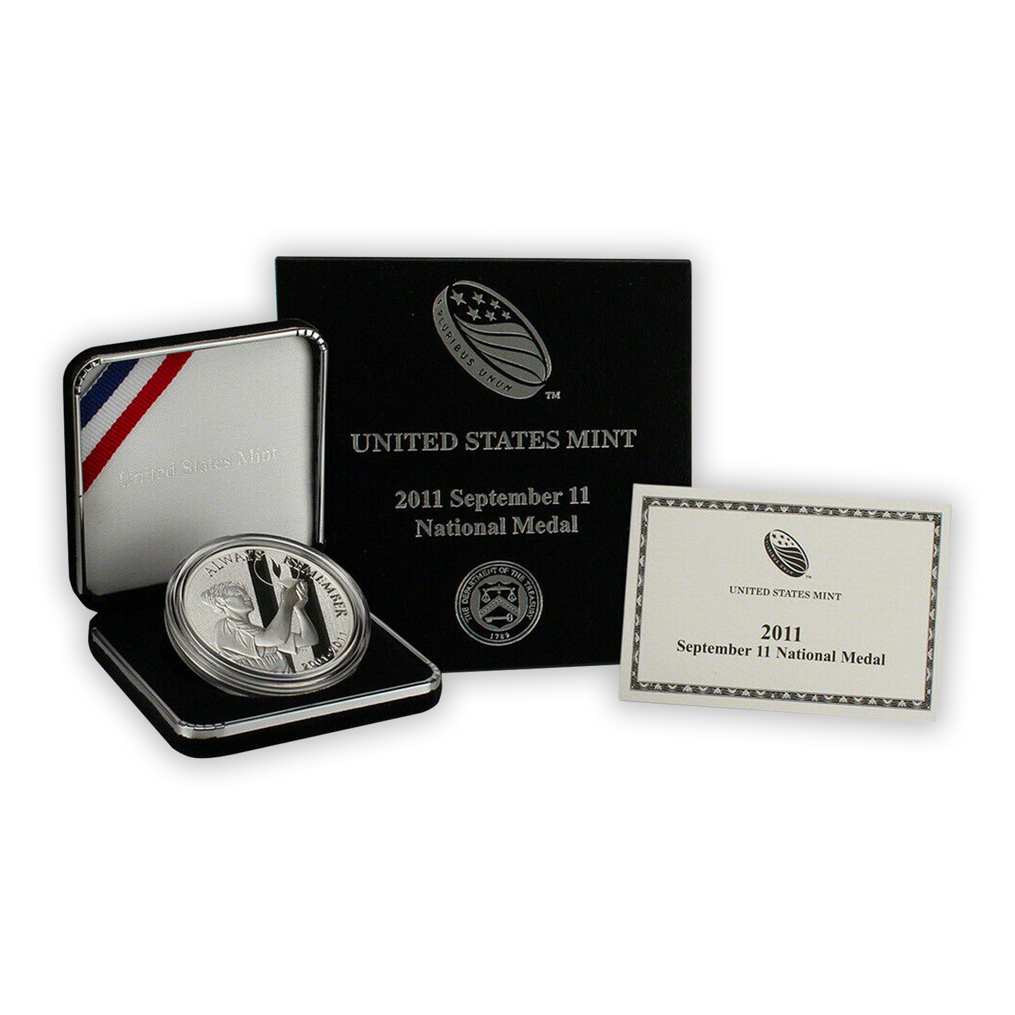 2011-P 9/11 National Medal Proof - Original Government Packaging