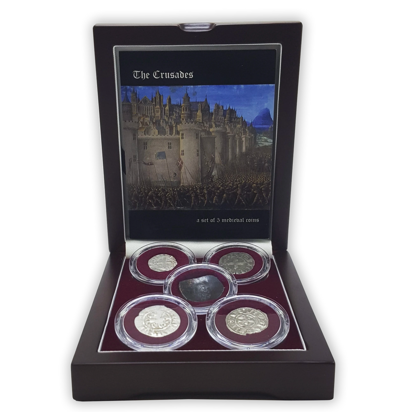 The Crusades: A Set of Five Medieval Coins