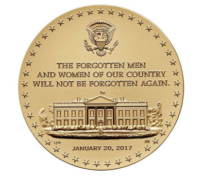 Donald Trump 3 inch Official US Mint Bronze Medal