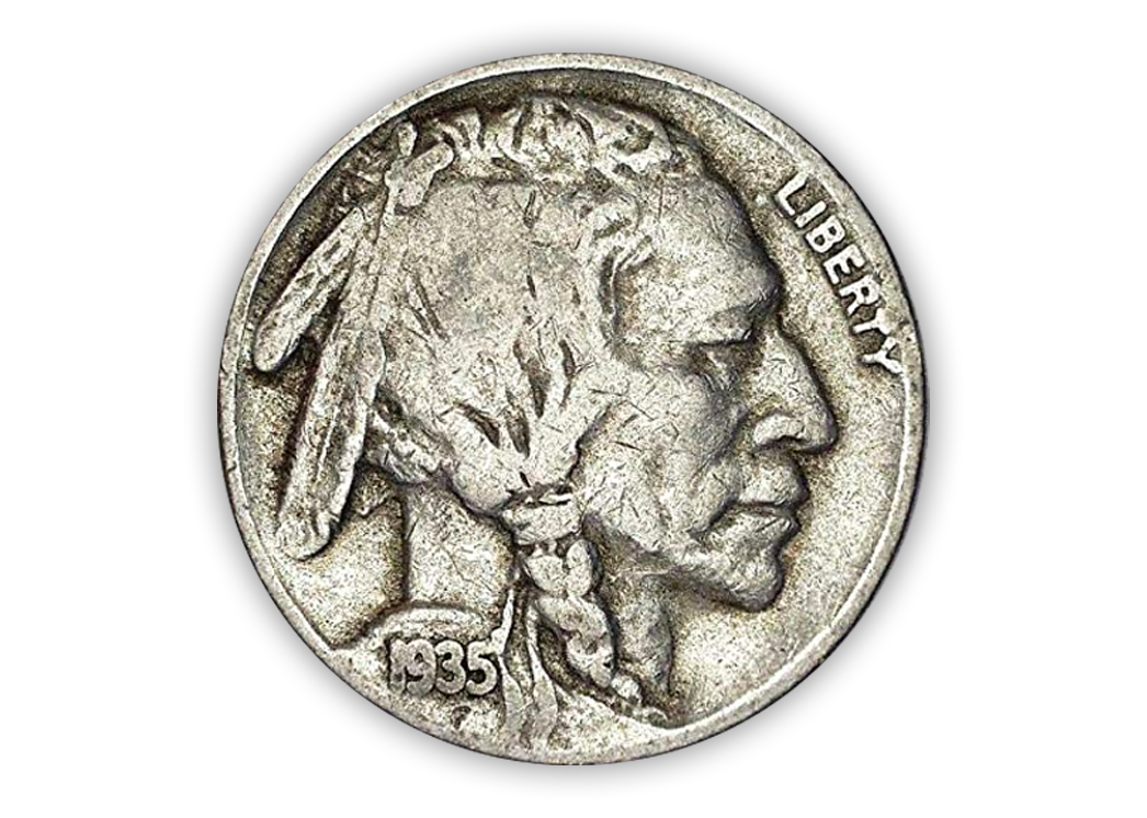 Vintage Buffalo Nickel - Full Date Circulated