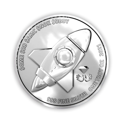 Presale:  WallStreetBets 1 oz Silver Round