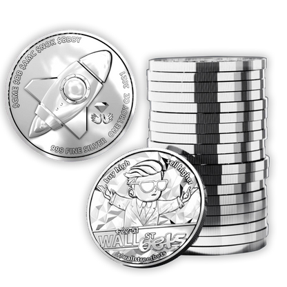 Presale:  WallStreetBets 1 oz Silver Round