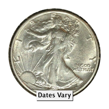 Walking Liberty Half Dollars - Slider Quality