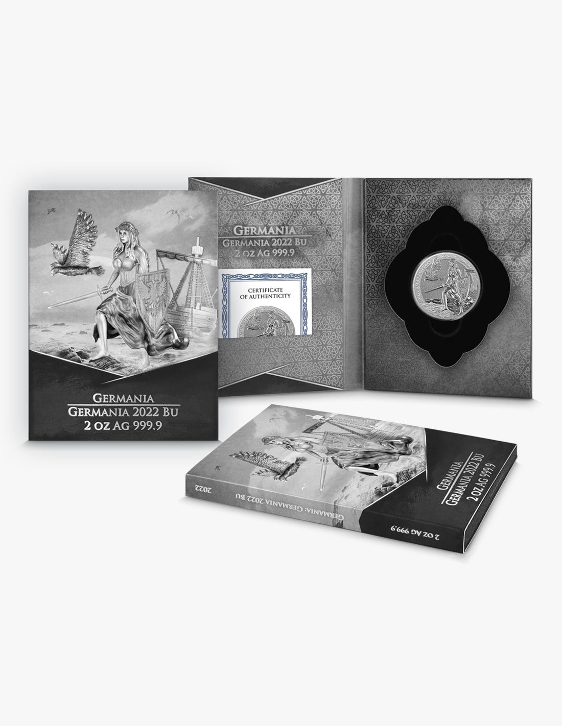 2022 2 oz Germania Brilliant Uncirculated