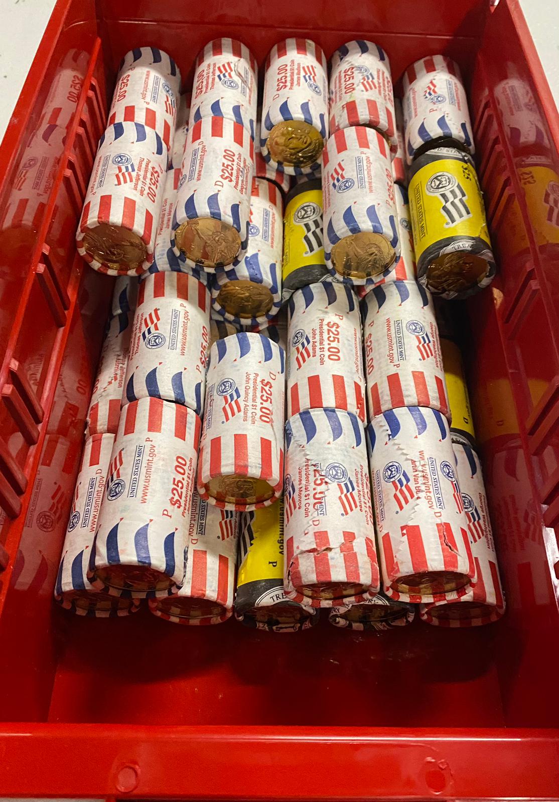 OGP $1 Presidental Deal - Paper Wrapped Dollar Roll of 25