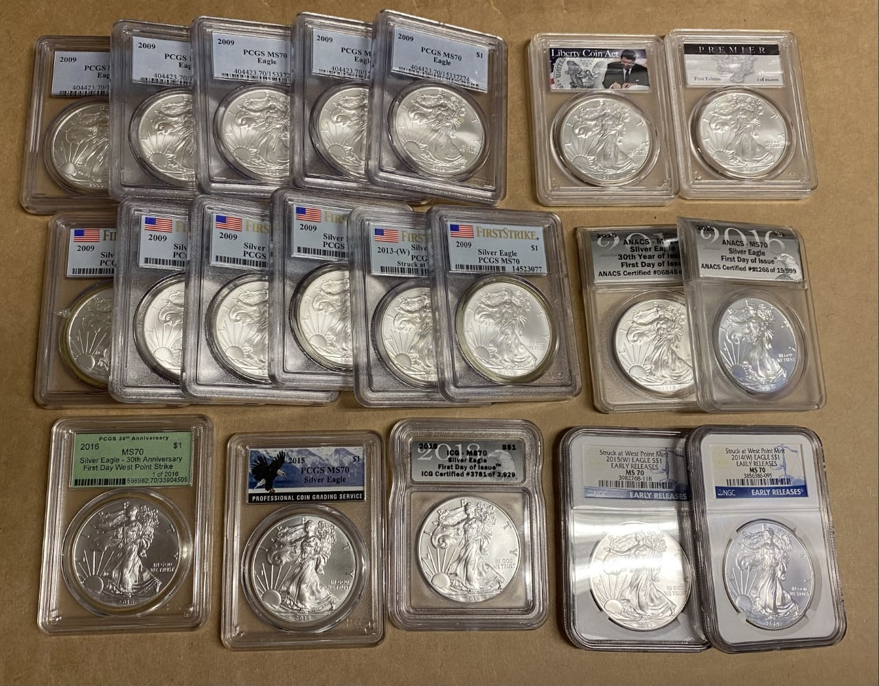 Certified Silver Eagle Grab Bag