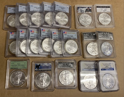 Certified Silver Eagle Grab Bag