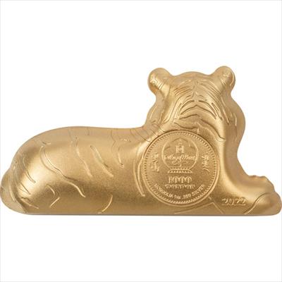 2022 Mongolian Lucky Tiger 1 oz Silver in OGP