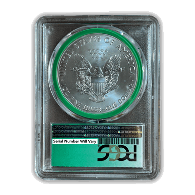 2006 American Silver Eagle - Business Strike - PCGS MS69 Monster Box Label