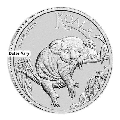 Australian Koala Coin - 1oz - .999 Silver