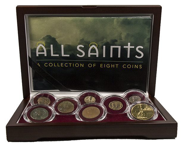 All Saints: A Collection of Eight Coins