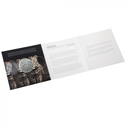 2020 Big Five Leopard - 1 Oz Silver - South African Mint - Brilliant Uncirculated