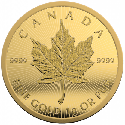 2021 Maplegram 25 gram .9999 Fine Gold - Royal Canadian Mint