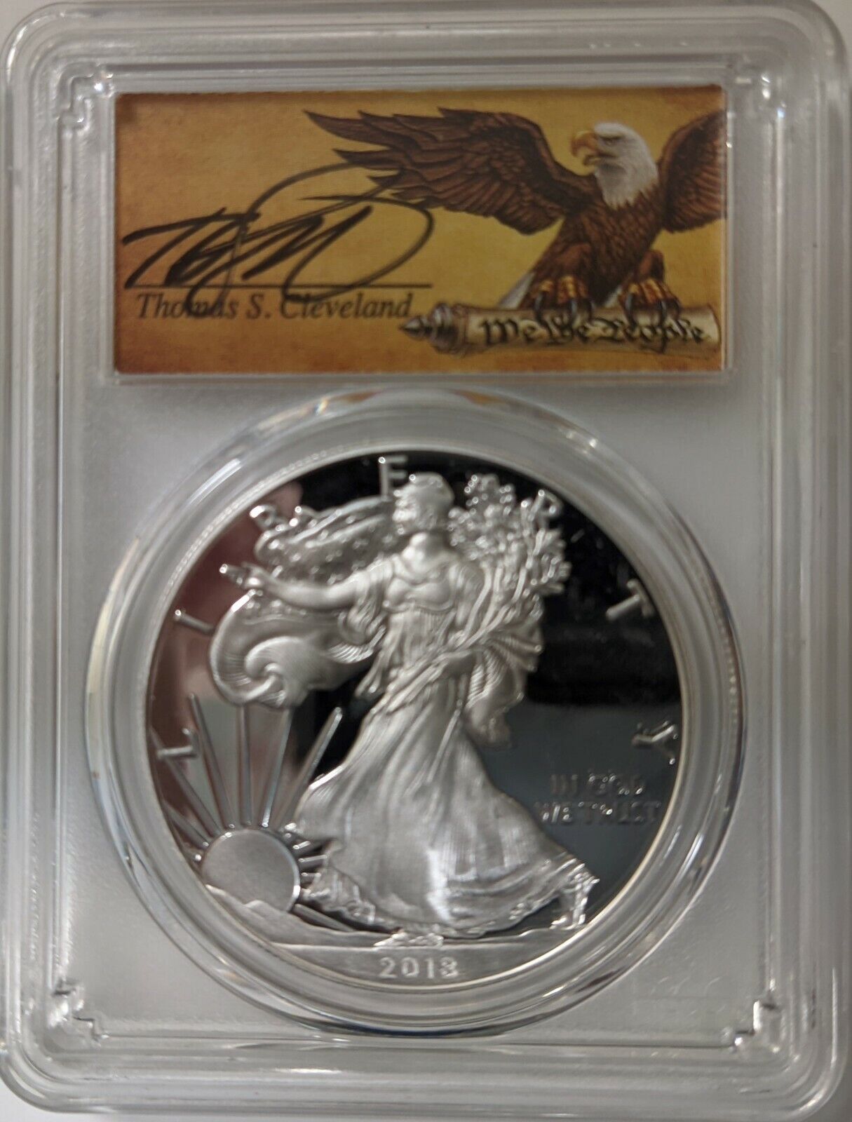 Grab Bag - PCGS Certified PR70 Silver Eagle Cleveland Labels