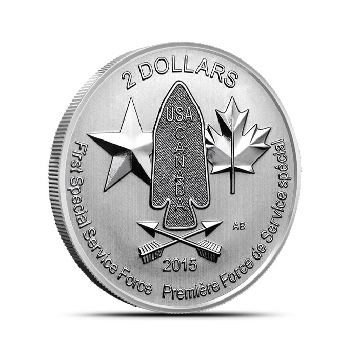 Canadian Special Forces Devils Brigade - 1/2 oz Silver Coin