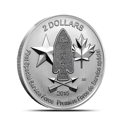 Canadian Special Forces Devils Brigade - 1/2 oz Silver Coin