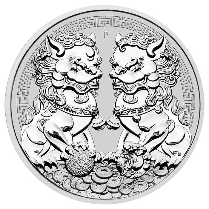 2020 Australian Guardian Lions - 1 Oz Silver - Perth Mint - Brilliant Uncirculated