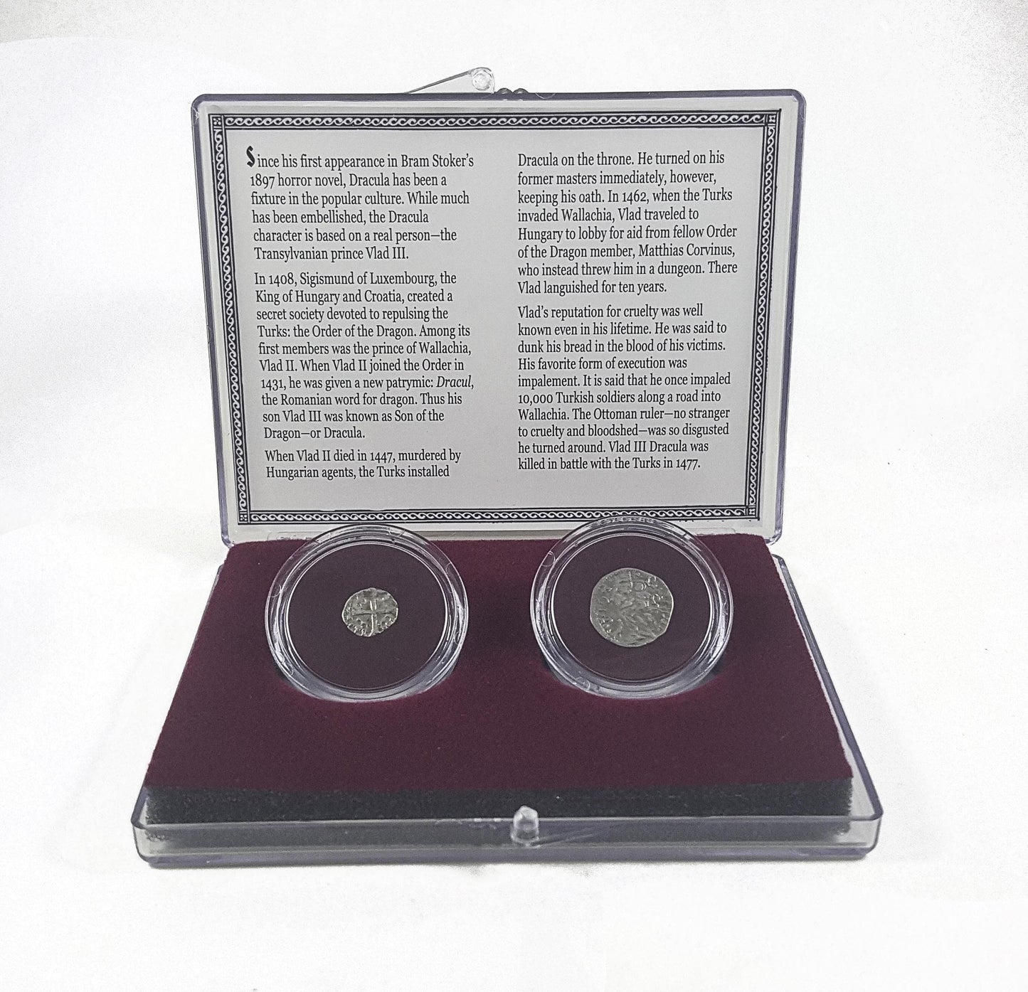 Dracula: A Collection of Two Silver Coins