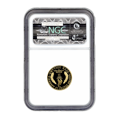 1996-W $5 Olympics Flag Bearer NGC PF70 Ultra Cameo