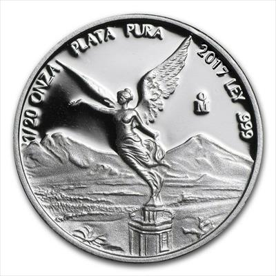 2017 Mexico Libertad - 1/20 Oz Silver Proof - Mexico City Mint