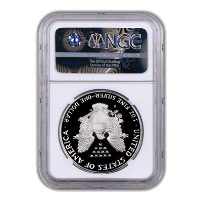 1988 Silver Eagle NGC PF70