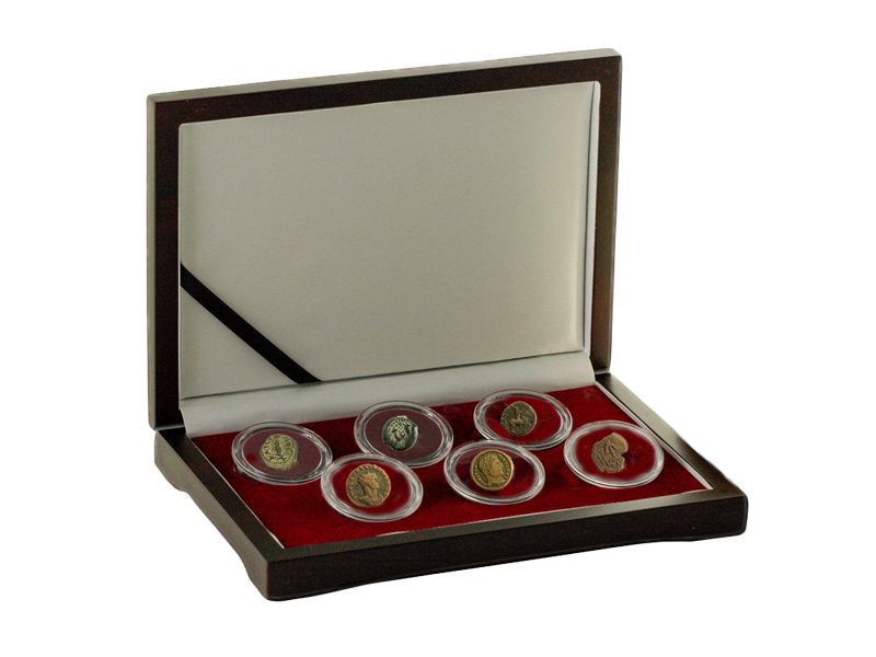 First Days of Christmas: Box of 6 Ancient Coins Pertaining to the Nativity of Jesus Christ