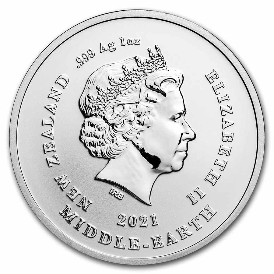 2021 Lord of the Rings 20th Anniversary- 1oz Silver - Frodo