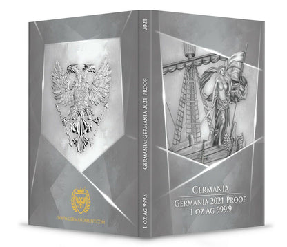 2021 Germania 1 Oz Silver - Germania Mint - Proof